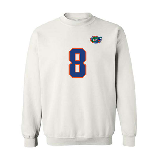 Florida - NCAA Football : Aaron Chiles - Replica Shersey Crewneck Sweatshirt-0