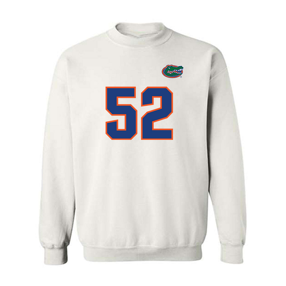 Florida - NCAA Football : Dylan Leighton - Replica Shersey Crewneck Sweatshirt-0