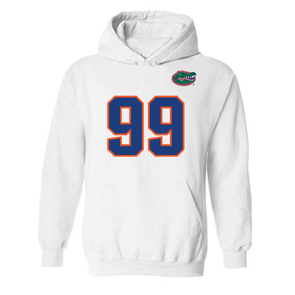 Florida - NCAA Football : Emmanuel Oyebadejo - Replica Shersey Hooded Sweatshirt-0