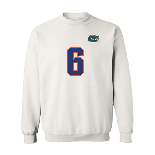 Florida - NCAA Football : J'Vari Flowers - Replica Shersey Crewneck Sweatshirt-0