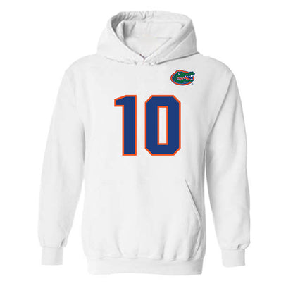 Florida - NCAA Football : Jerrae Hawkins - Replica Shersey Hooded Sweatshirt-0