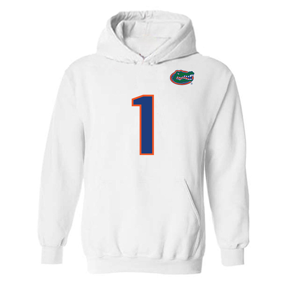 Florida - NCAA Football : Bryce Thornton - Replica Shersey Hooded Sweatshirt-0