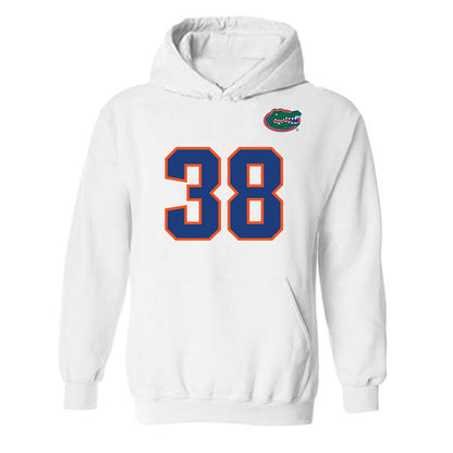 Florida - NCAA Football : Alec Clark - Replica Shersey Hooded Sweatshirt-0