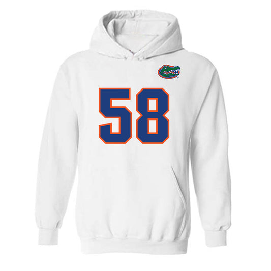 Florida - NCAA Football : Hunter Solwold - Replica Shersey Hooded Sweatshirt-0