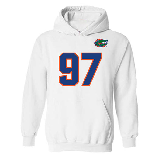 Florida - NCAA Football : Joseph Mbatchou - Replica Shersey Hooded Sweatshirt-0