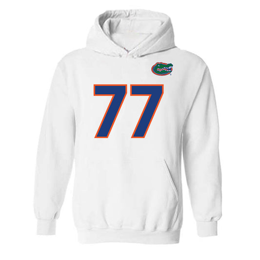 Florida - NCAA Football : Knijeah Harris - Replica Shersey Hooded Sweatshirt-0