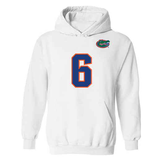 Florida - NCAA Football : J'Vari Flowers - Replica Shersey Hooded Sweatshirt-0
