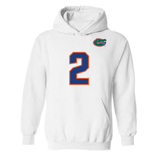 Florida - NCAA Football : Eric Singleton Jr. - Replica Shersey Hooded Sweatshirt-0