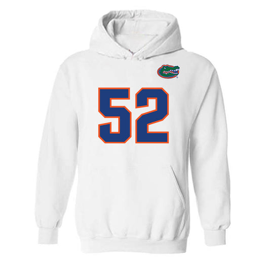 Florida - NCAA Football : Dylan Leighton - Replica Shersey Hooded Sweatshirt-0
