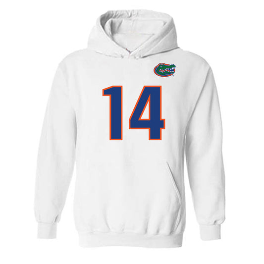 Florida - NCAA Football : KJ Ford - Replica Shersey Hooded Sweatshirt-0
