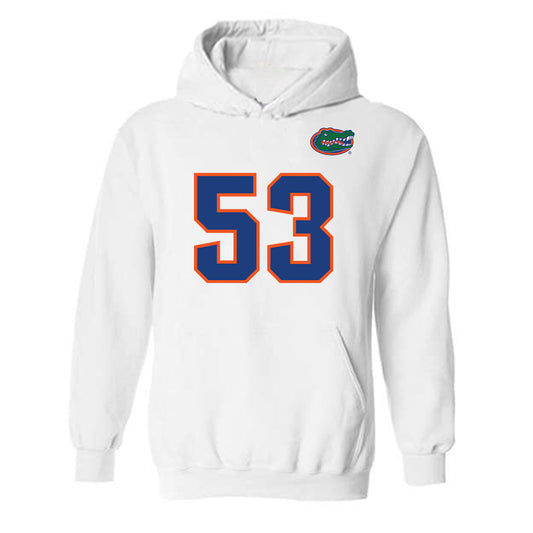 Florida - NCAA Football : Bryce Lovett - Replica Shersey Hooded Sweatshirt-0