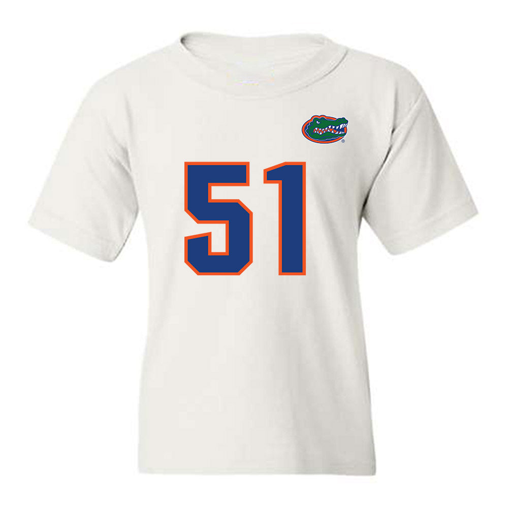 Florida - NCAA Football : Tyler Chukuyem - Replica Shersey Youth T-Shirt-0