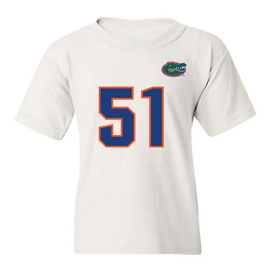 Florida - NCAA Football : Tyler Chukuyem - Replica Shersey Youth T-Shirt-0