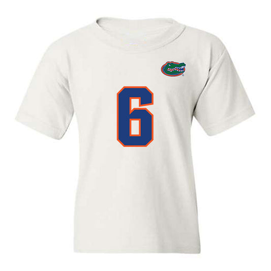 Florida - NCAA Football : J'Vari Flowers - Replica Shersey Youth T-Shirt-0