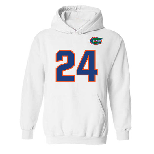 Florida - NCAA Football : London Montgomery - Replica Shersey Hooded Sweatshirt-0