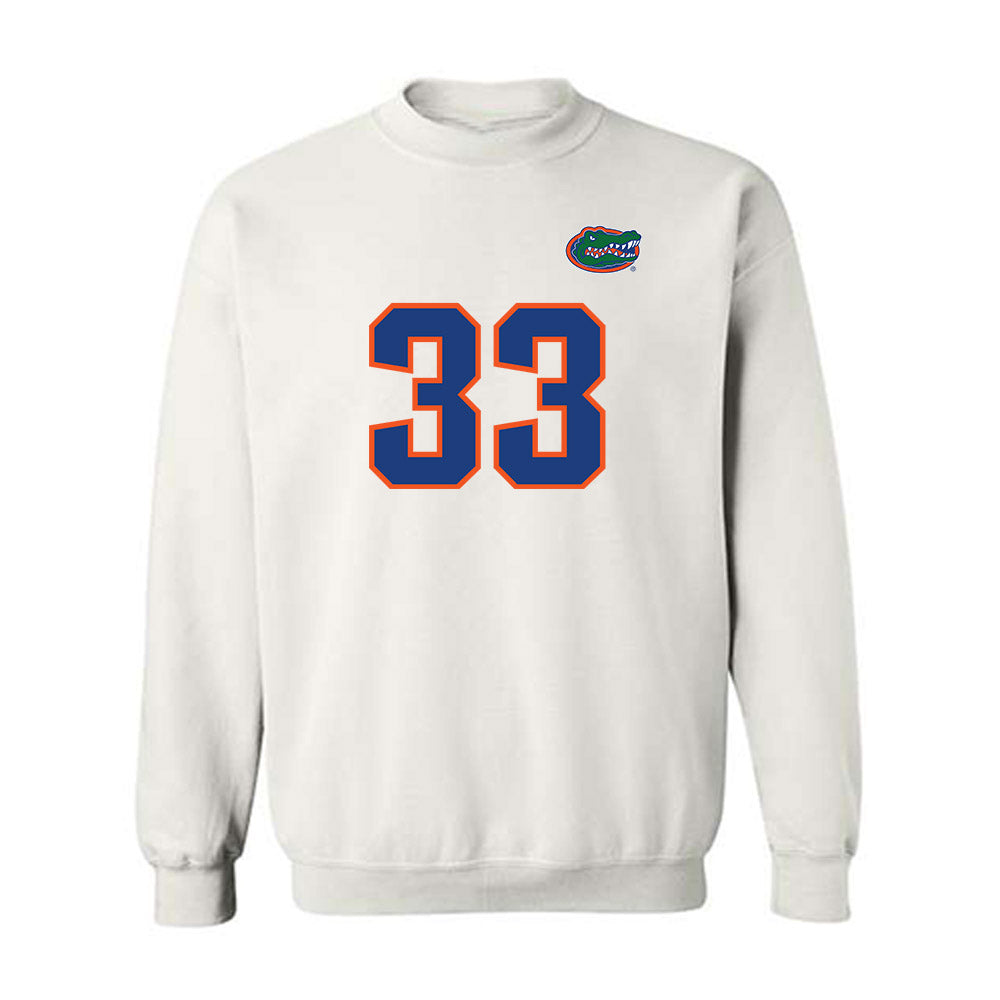 Florida - NCAA Football : DJ Coleman - Replica Shersey Crewneck Sweatshirt-0