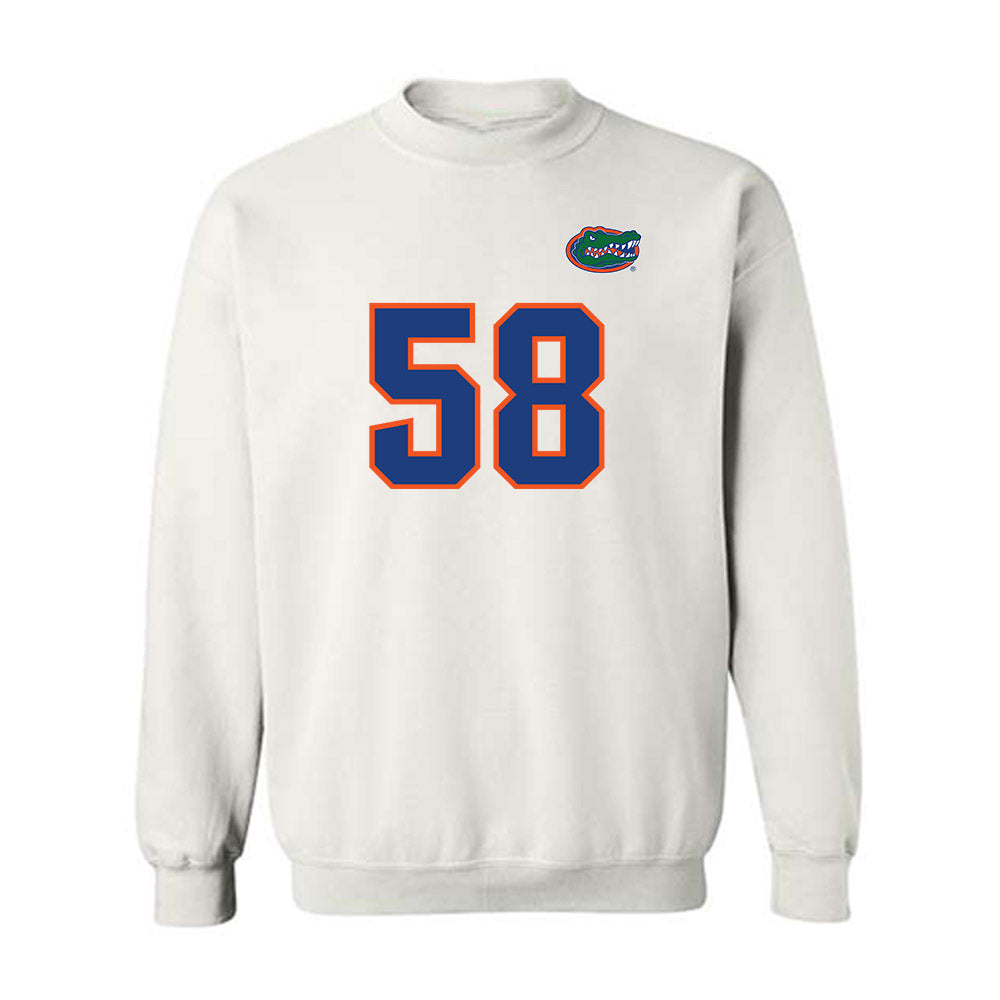 Florida - NCAA Football : Hunter Solwold - Replica Shersey Crewneck Sweatshirt-0