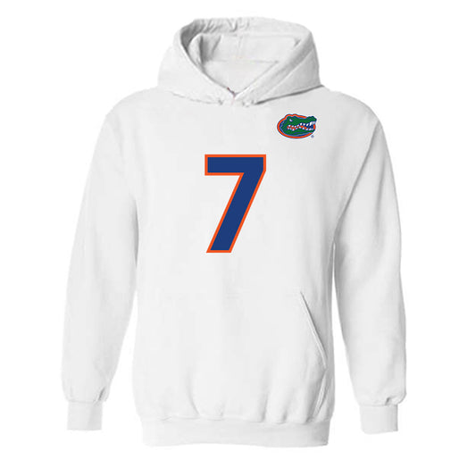 Florida - NCAA Football : Amir Jackson - Replica Shersey Hooded Sweatshirt-0