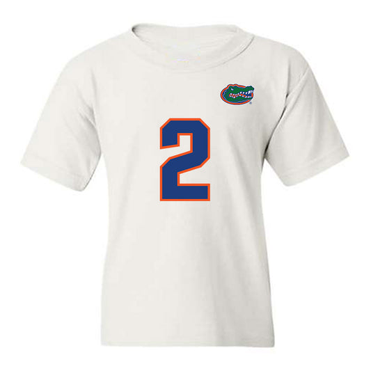 Florida - NCAA Football : Eric Singleton Jr. - Replica Shersey Youth T-Shirt-0