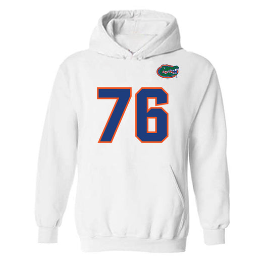 Florida - NCAA Football : Mark Faircloth - Replica Shersey Hooded Sweatshirt-0
