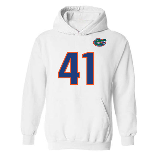 Florida - NCAA Football : William Padron - Replica Shersey Hooded Sweatshirt-0