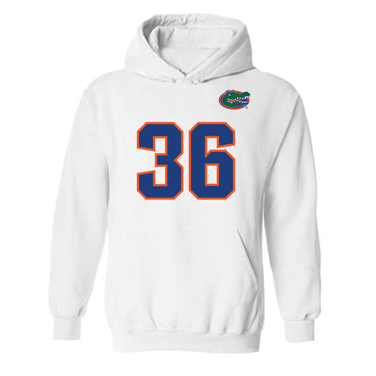 Florida - NCAA Football : Vincent Brown - Replica Shersey Hooded Sweatshirt-0