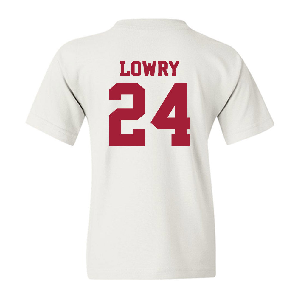 Oklahoma - NCAA Softball : Audrey Lowry - Sports Shersey Youth T-Shirt-1