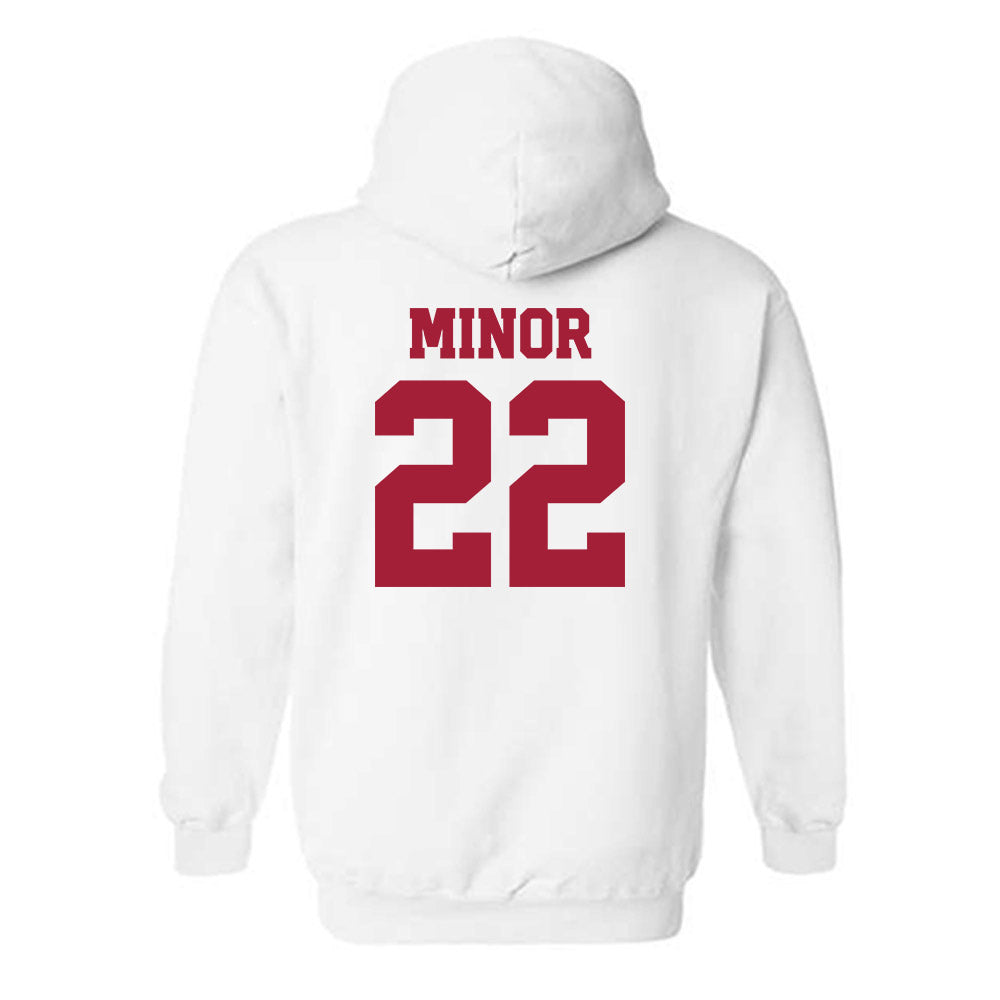 Oklahoma - NCAA Softball : Kai Minor - Sports Shersey Hooded Sweatshirt-1