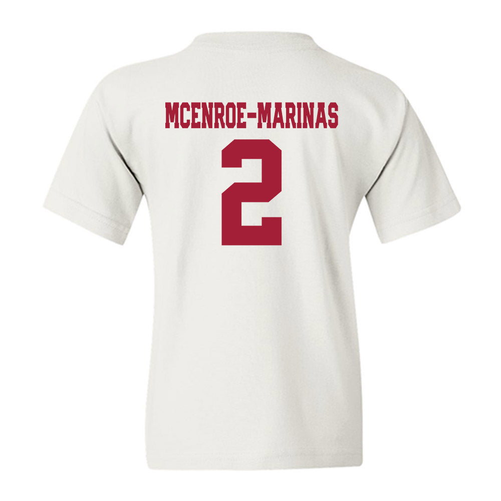 Oklahoma - NCAA Softball : Nelly McEnroe-Marinas - Sports Shersey Youth T-Shirt-1