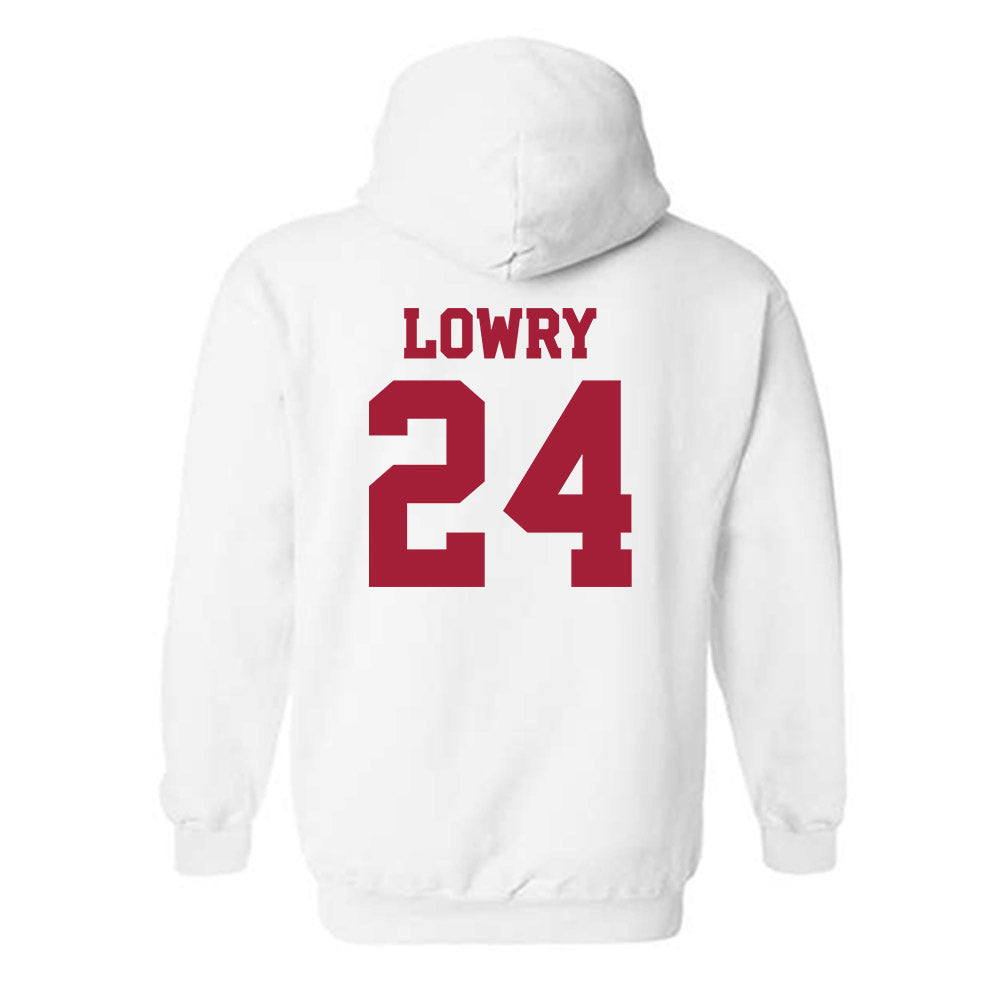 Oklahoma - NCAA Softball : Audrey Lowry - Sports Shersey Hooded Sweatshirt-1
