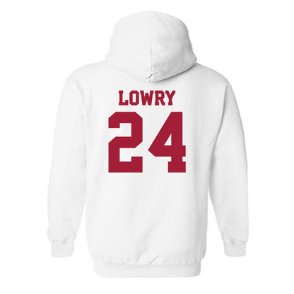 Oklahoma - NCAA Softball : Audrey Lowry - Sports Shersey Hooded Sweatshirt-1