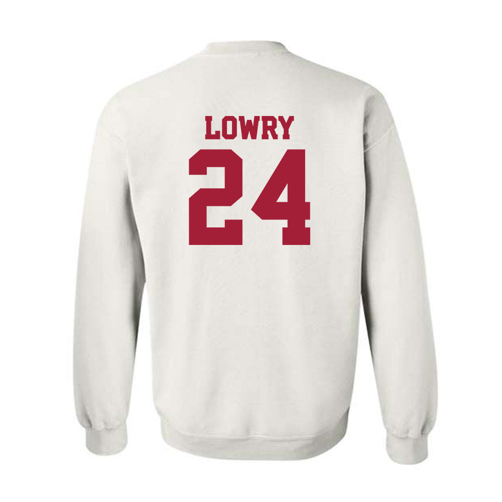 Oklahoma - NCAA Softball : Audrey Lowry - Sports Shersey Crewneck Sweatshirt-1
