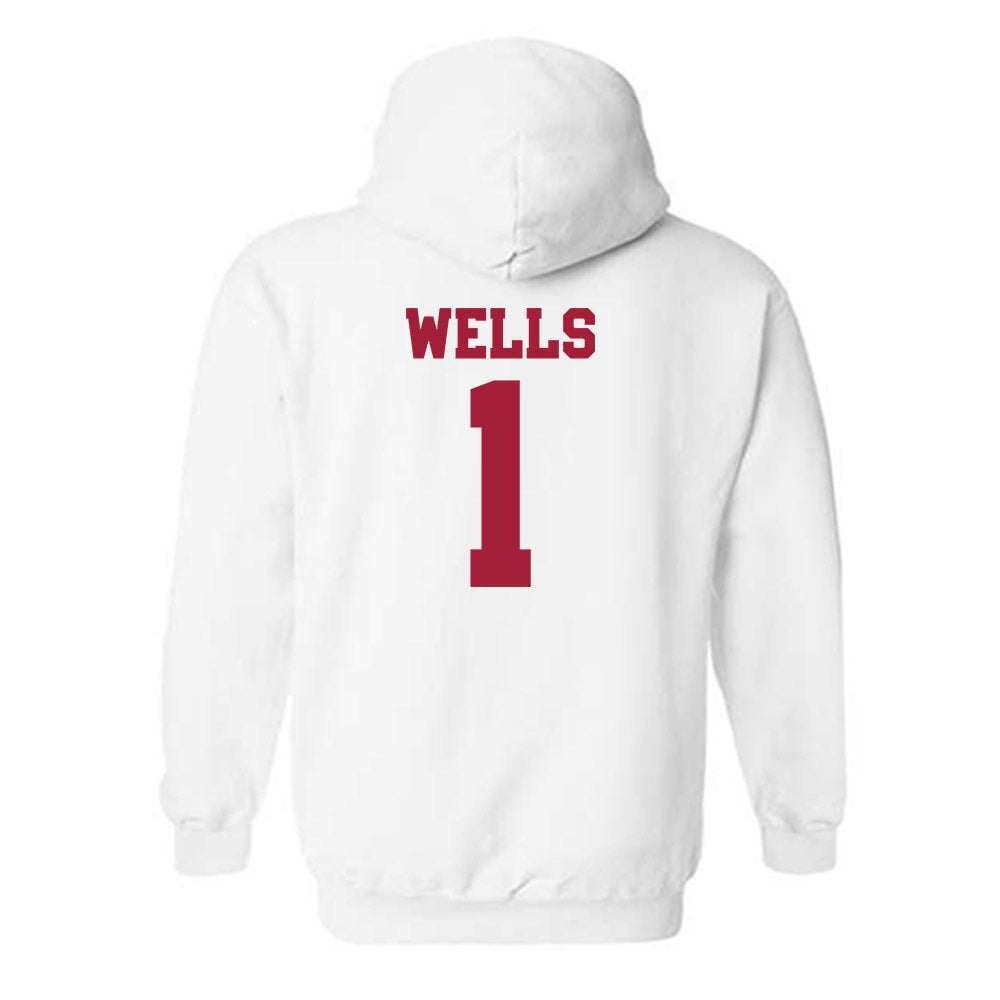 Oklahoma - NCAA Softball : Kendall Wells - Sports Shersey Hooded Sweatshirt-1