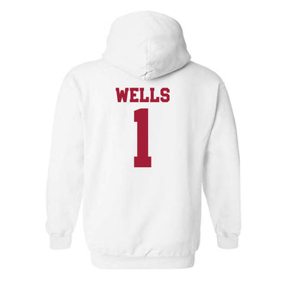 Oklahoma - NCAA Softball : Kendall Wells - Sports Shersey Hooded Sweatshirt-1