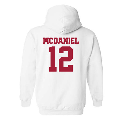 Oklahoma - NCAA Softball : Lexi McDaniel - Sports Shersey Hooded Sweatshirt-1