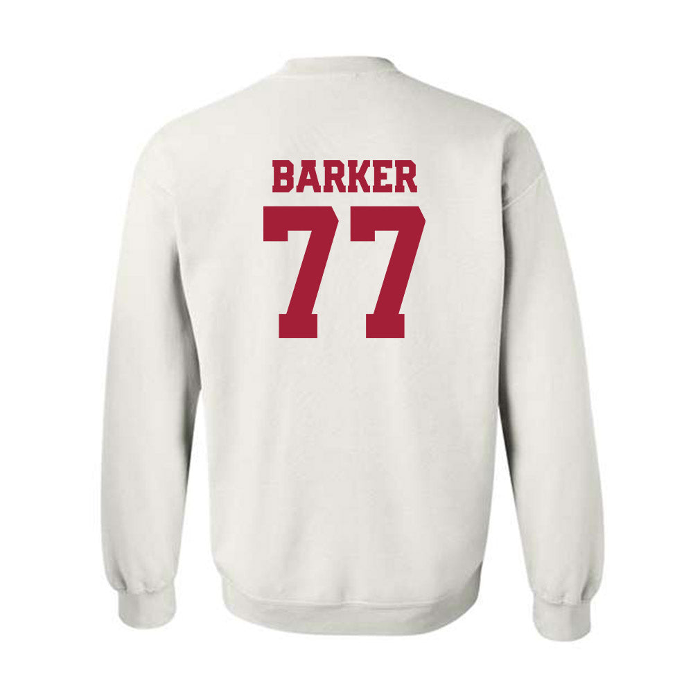 Oklahoma - NCAA Softball : Sydney Barker - Sports Shersey Crewneck Sweatshirt-1