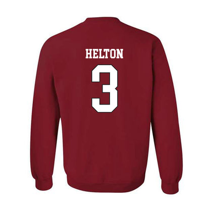 Oklahoma - NCAA Softball : Chaney Helton - Championship Shirt Crewneck Sweatshirt-1