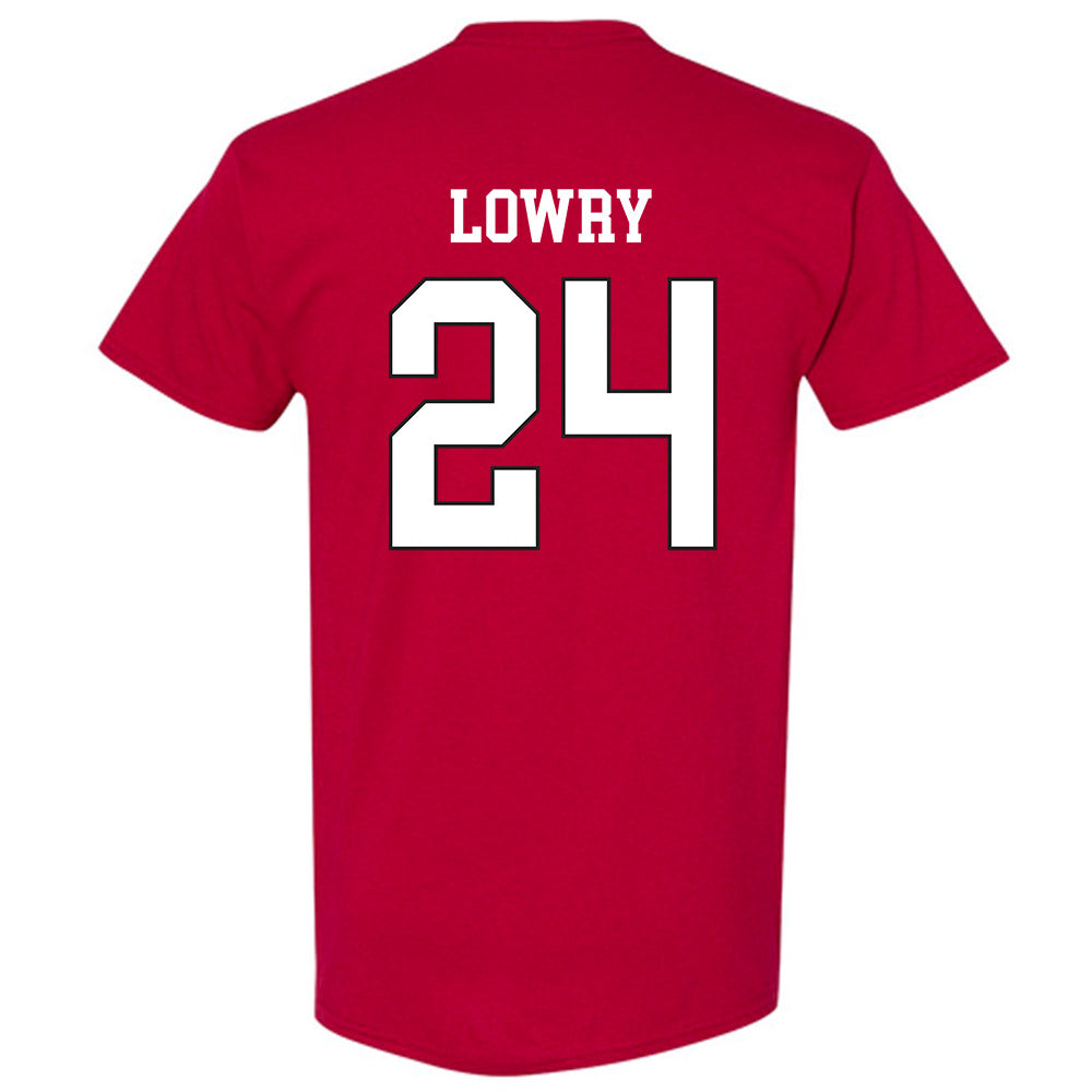 Oklahoma - NCAA Softball : Audrey Lowry - Championship Shirt T-Shirt-1