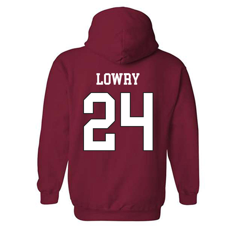 Oklahoma - NCAA Softball : Audrey Lowry - Championship Shirt Hooded Sweatshirt-1