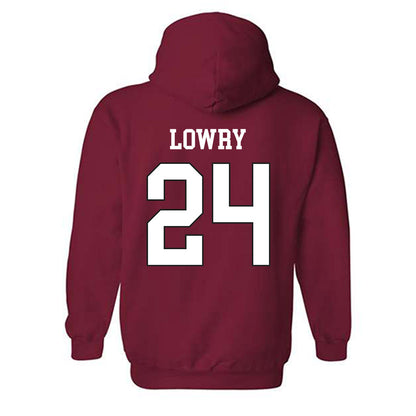 Oklahoma - NCAA Softball : Audrey Lowry - Championship Shirt Hooded Sweatshirt-1