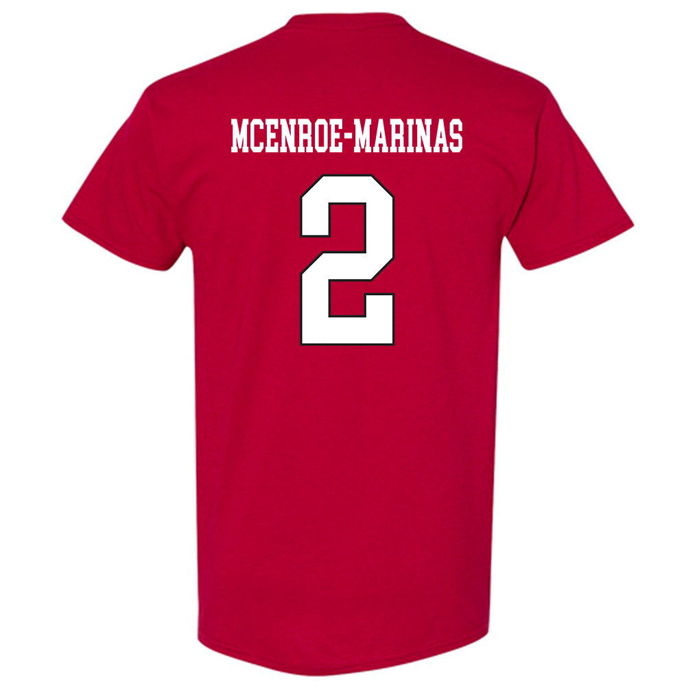 Oklahoma - NCAA Softball : Nelly McEnroe-Marinas - Championship Shirt T-Shirt-1