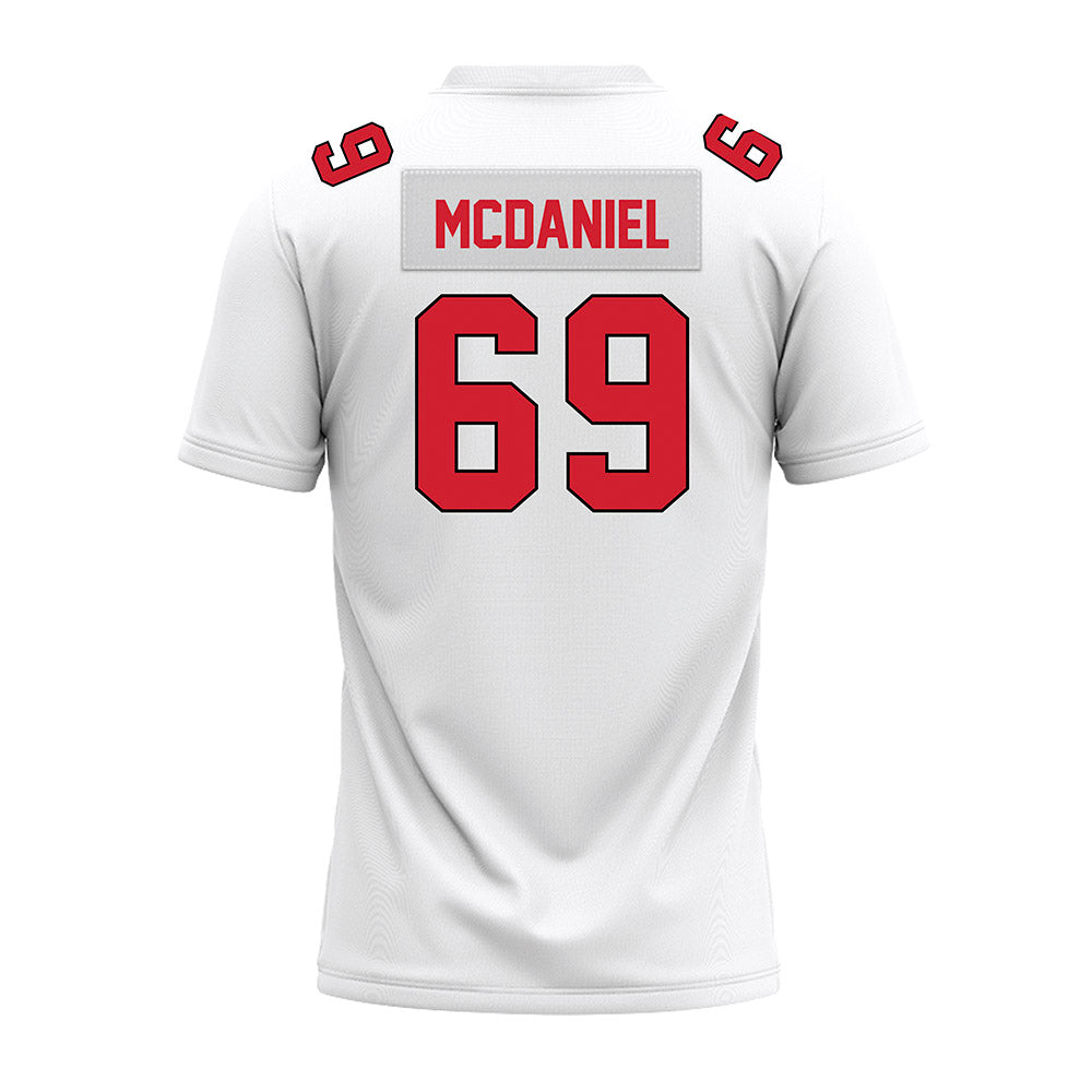 Illinois State - NCAA Football : Mezziahs McDaniel - White Premium Football Jersey-1
