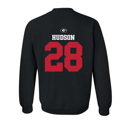 Georgia - NCAA Baseball : Brennan Hudson - Fashion Shersey Crewneck Sweatshirt-1