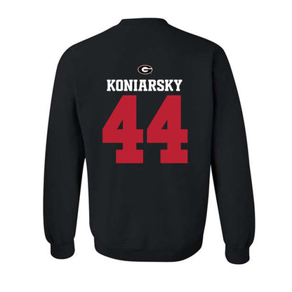 Georgia - NCAA Baseball : Cole Koniarsky - Fashion Shersey Crewneck Sweatshirt-1