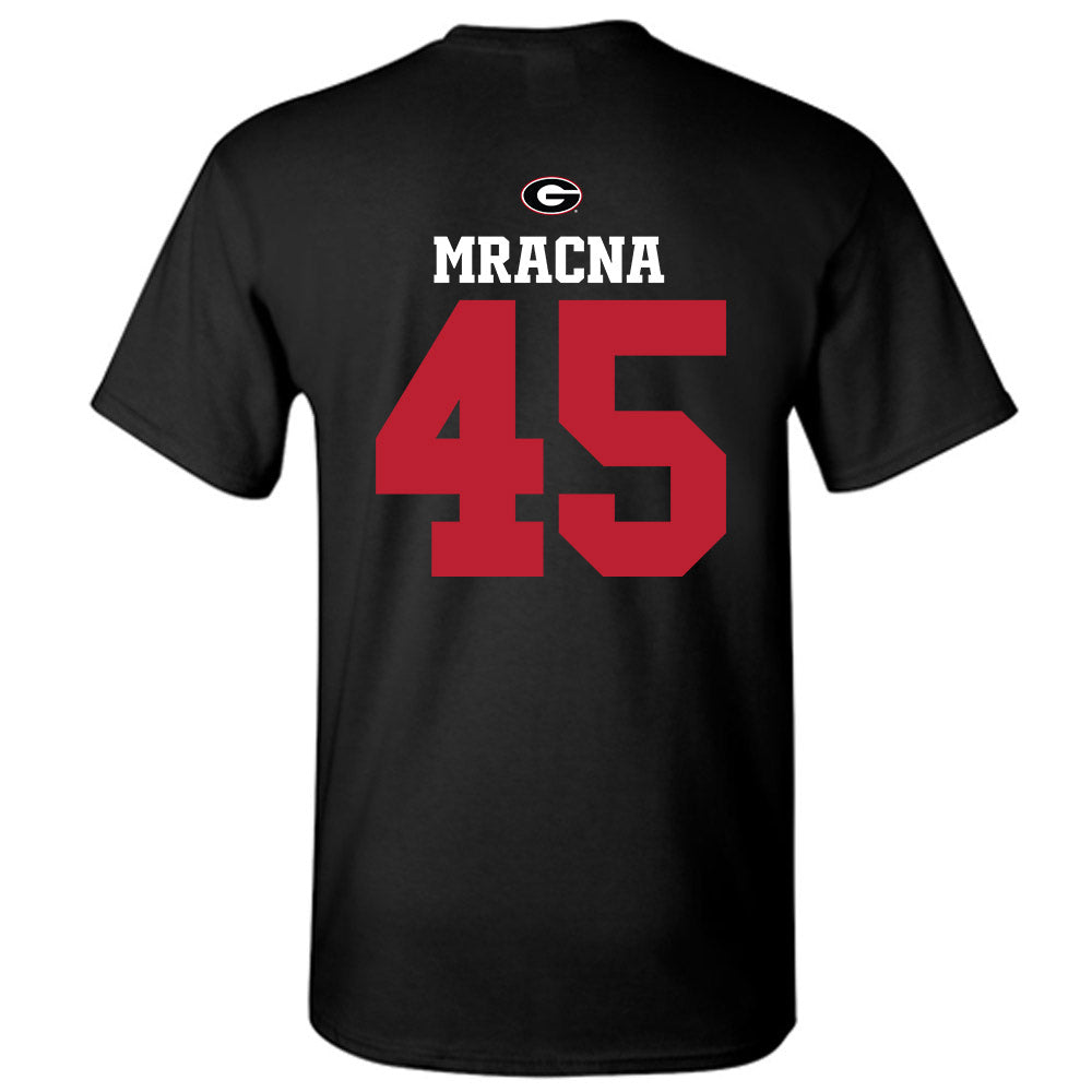 Georgia - NCAA Baseball : Christian Mracna - Fashion Shersey T-Shirt-1
