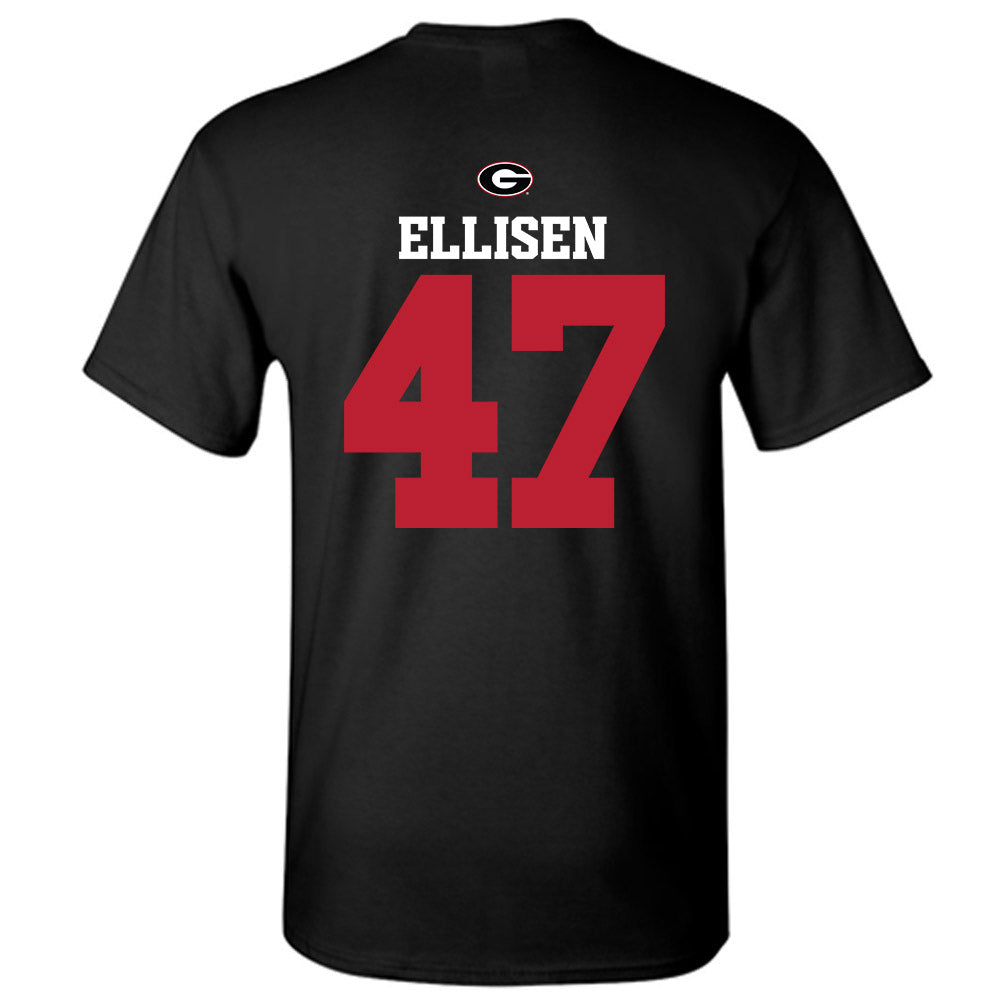 Georgia - NCAA Baseball : Thomas Ellisen - Fashion Shersey T-Shirt-1