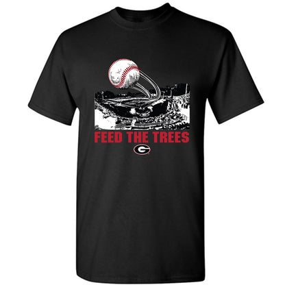 Georgia - NCAA Baseball : Daniel Jackson - Fashion Shersey T-Shirt-0