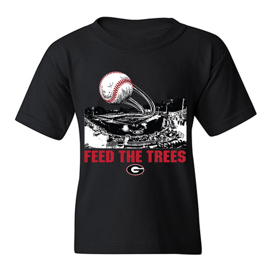 Georgia - NCAA Baseball : Henry Allen - Fashion Shersey Youth T-Shirt-0