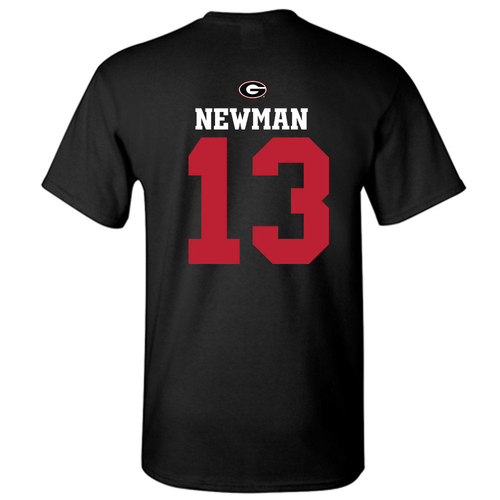 Georgia - NCAA Baseball : Scott Newman - Fashion Shersey T-Shirt-1