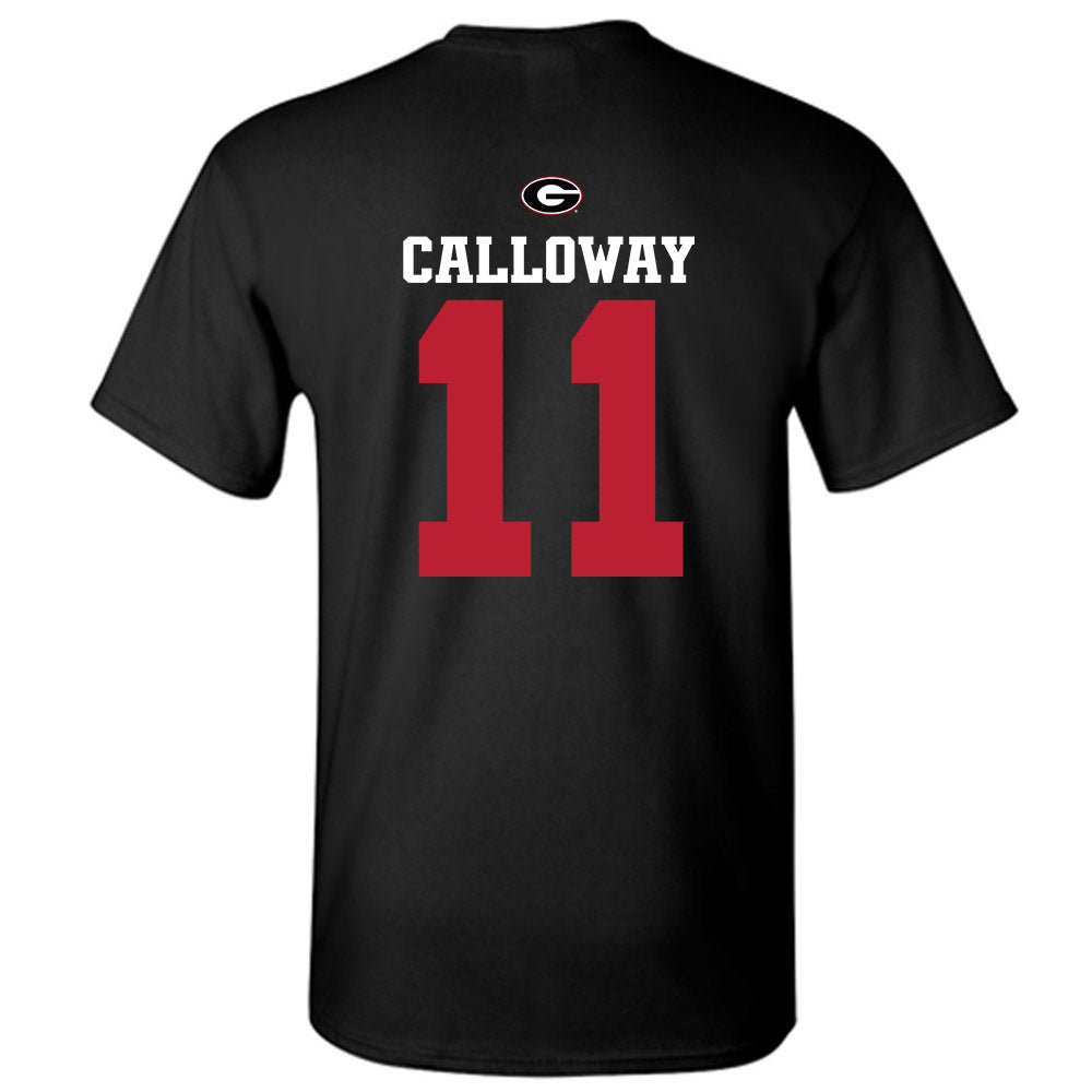 Georgia - NCAA Baseball : Bryce Calloway - Fashion Shersey T-Shirt-1
